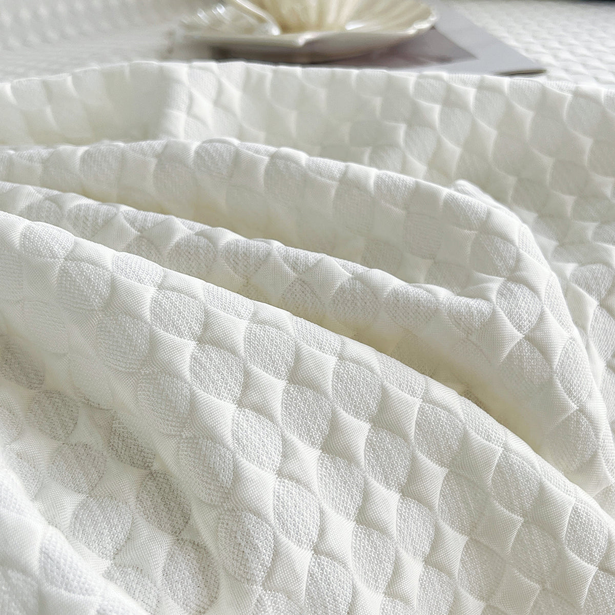 Cooling Textured Sofa Cover with Soft Drape