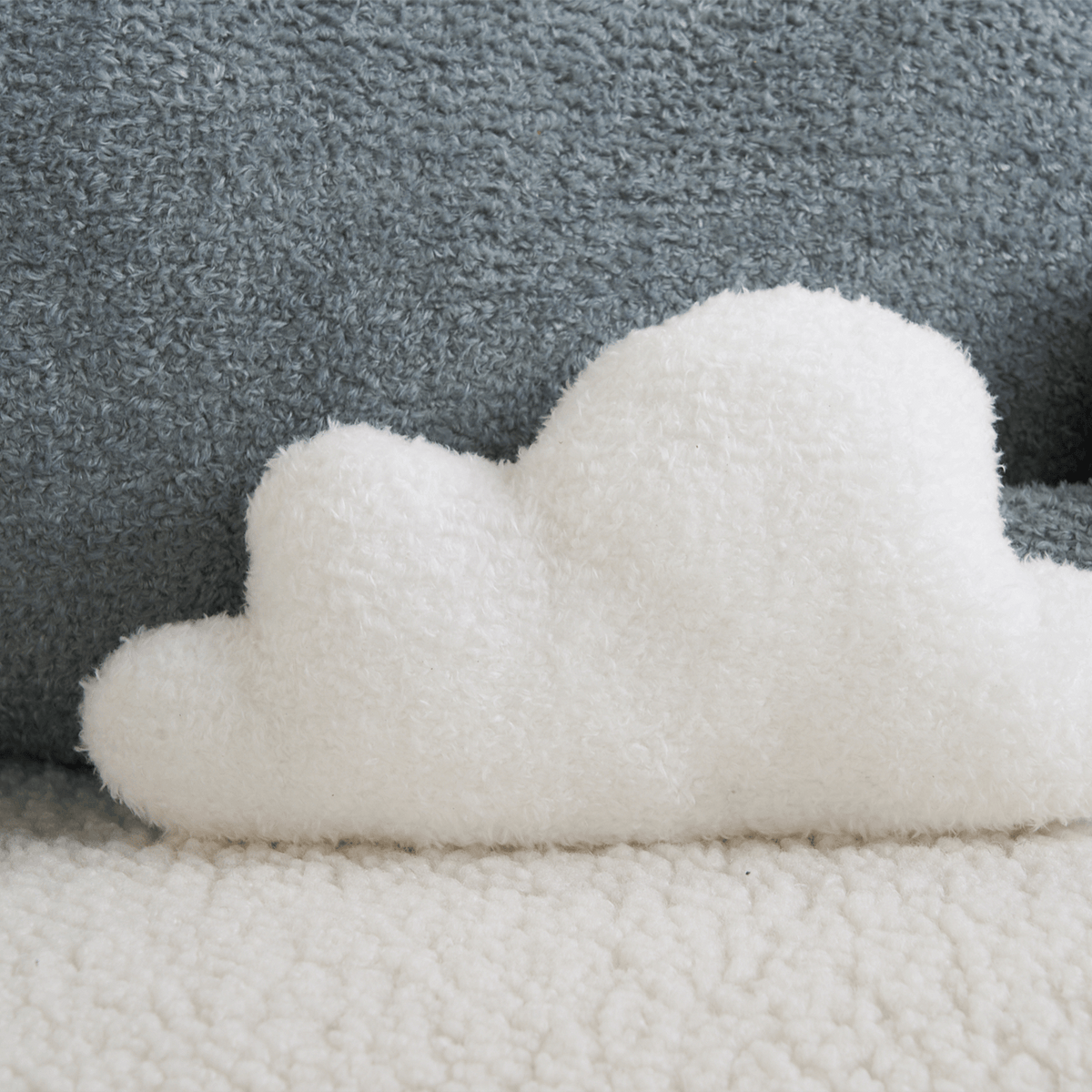 Soft Cloud Shaped Pillow with Plush Texture