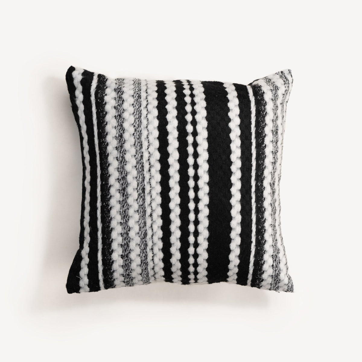 Textured Pillow Cover with Modern Patterns