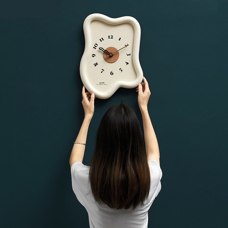 Modern Irregular Shape Wall Clock Artistic