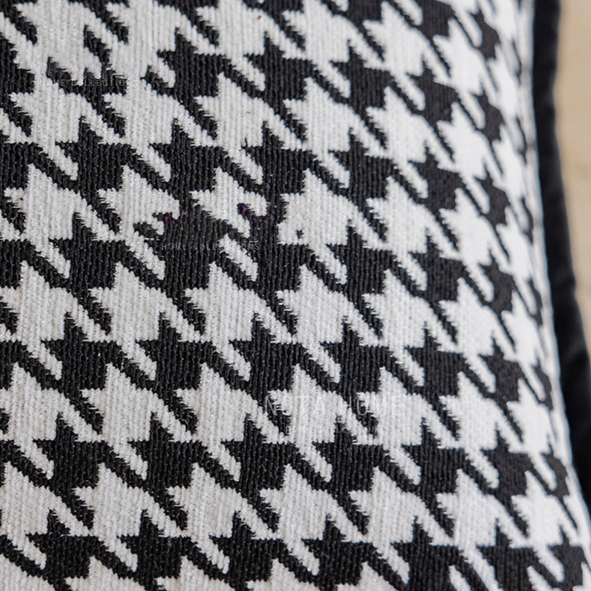 Textured Pillow Cover with Modern Patterns